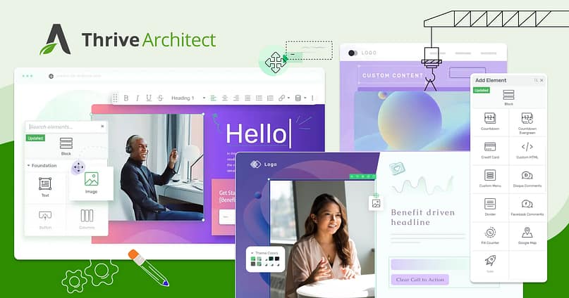 Thrive Architect WordPress Page Builder