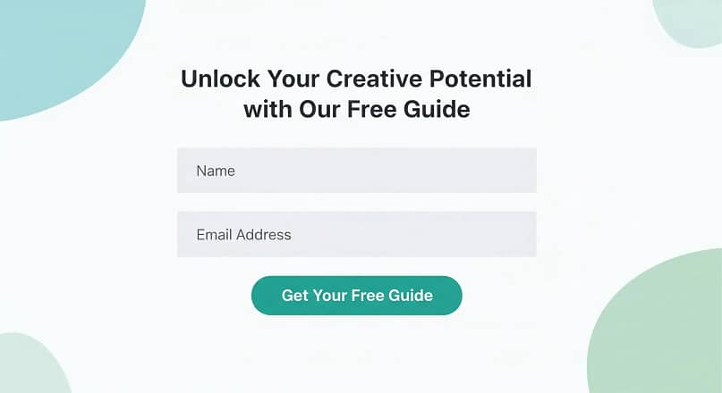Optin form example