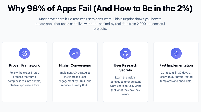 Webinar decision page