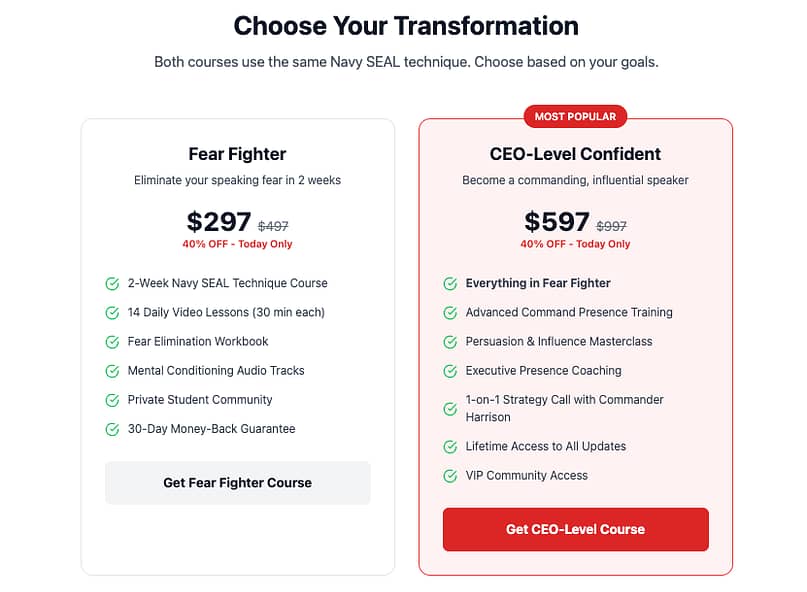 PPC landing page CTA