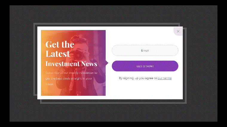 Hover effect Corporate