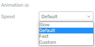 Feature Roundup - SEP 2021 - Number counter element - animation Number Counter - setting the animation speed