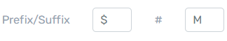 Feature Roundup - SEP 2021 - Number counter element - prefix suffix Number Counter - adding a prefix and suffix