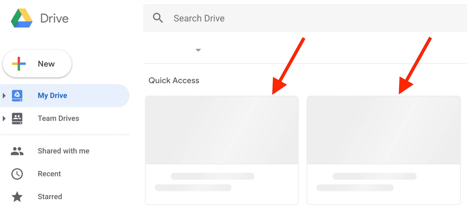 Google Drive Skeletons