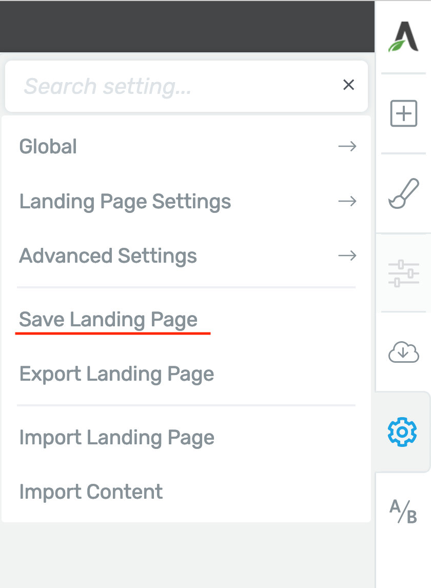 create template sidebar function
