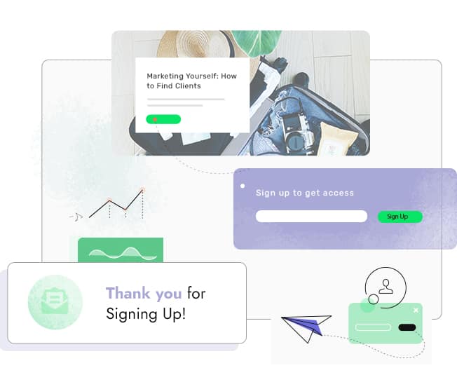 Develop a full online business with Thrive Architect! Create leads and make sales