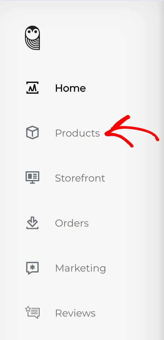 SendOwl Products page